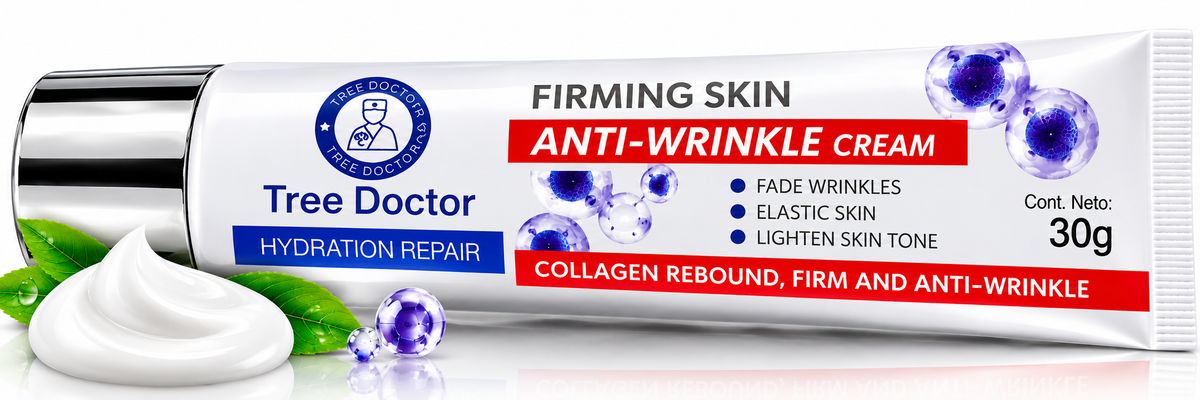 Tree Doctor – Crema Facial Antiarrugas, Reafirmante e Hidratante 30 g