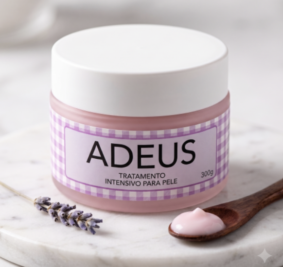 Adeus — Crema Brasileña para Estrías con Árnica, Cafeína y Té Verde