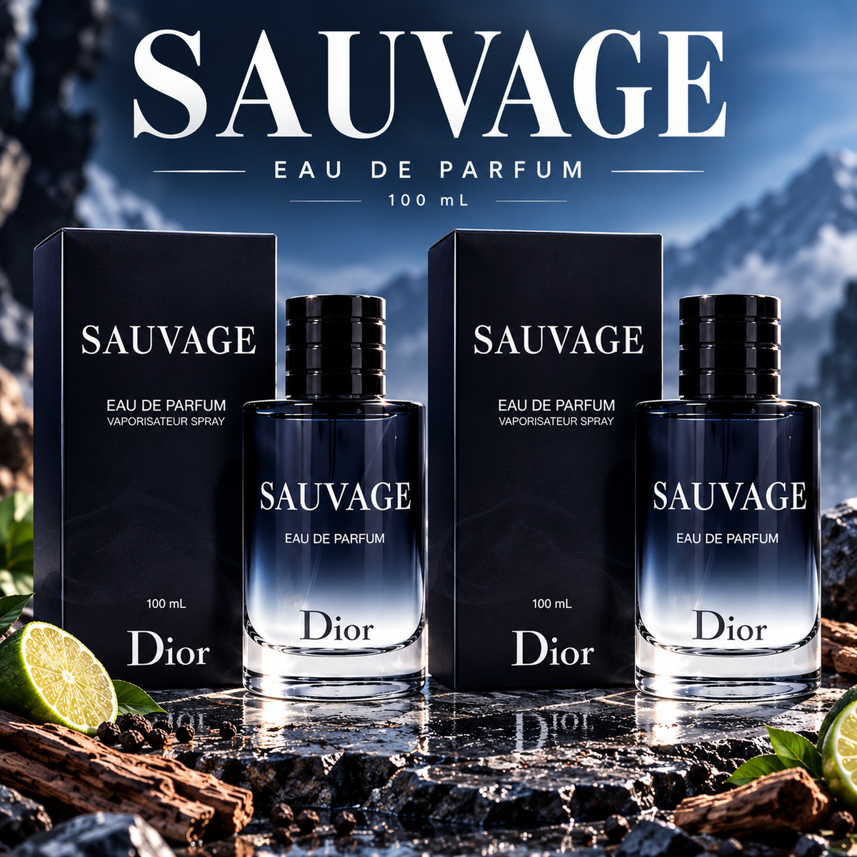 Sauvage Eau de Parfum – Combo 2x1