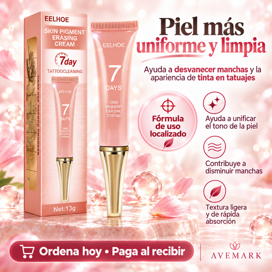 Aclarador Intensivo de Manchas y Tatuajes en 7 Días – Crema Correctora Concentrada (13g)