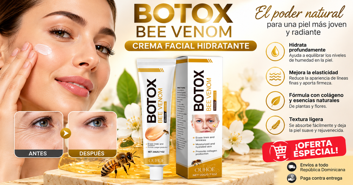 Tratamiento Efecto Botox & Firmeza – Crema de Veneno de Abeja (20g)