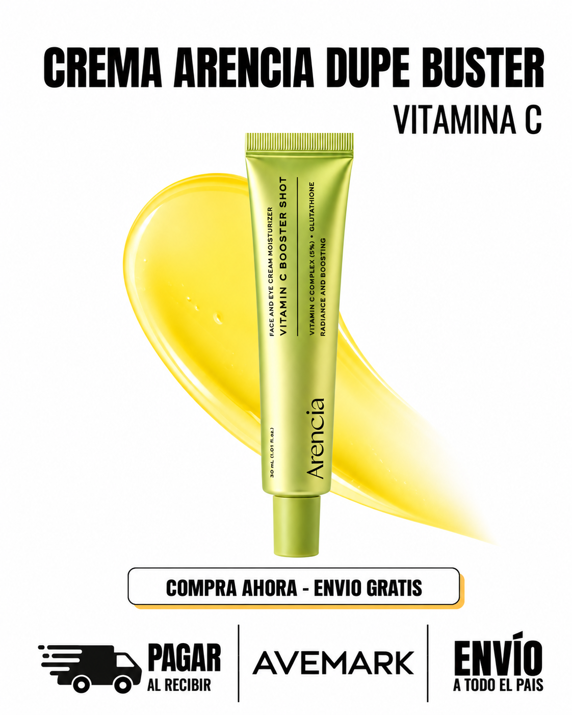 Arencia Vitamin C Booster Shot 30 ml | Cosmética Coreana K-Beauty