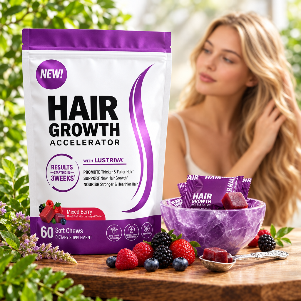 Hair Growth Accelerator - Gomitas de crecimiento capilar sabor Mixed Berry